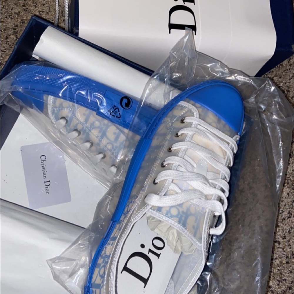 Dior low top d23 blue
